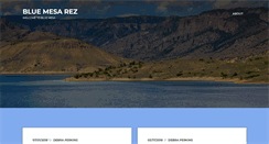 Desktop Screenshot of bluemesareservoircolorado.com